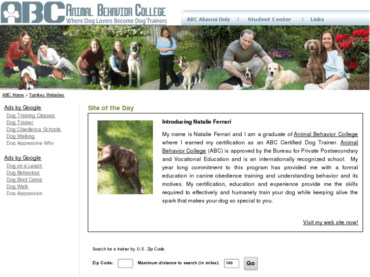 www.thedogtrainer.org