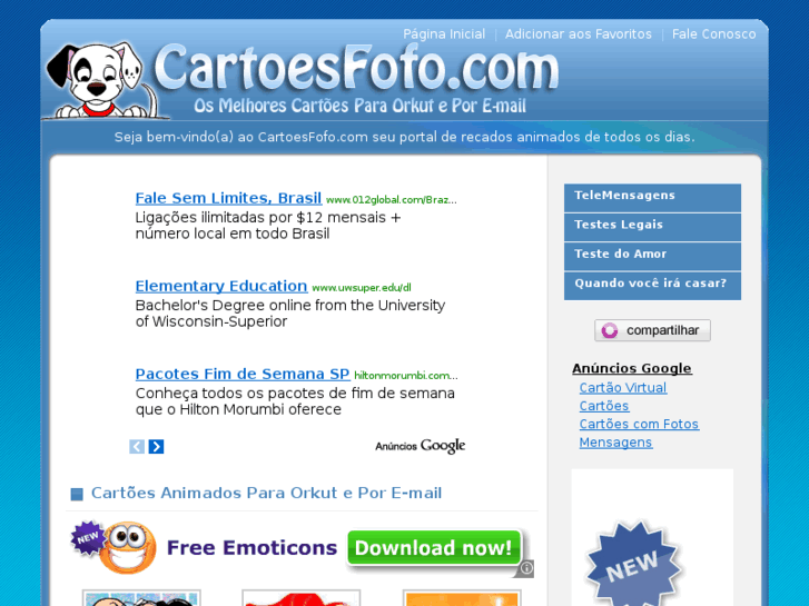 www.cartoesfofo.com