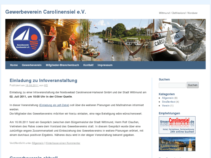 www.gewerbeverein-carolinensiel.de