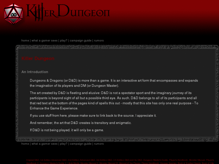 www.killerdungeon.com