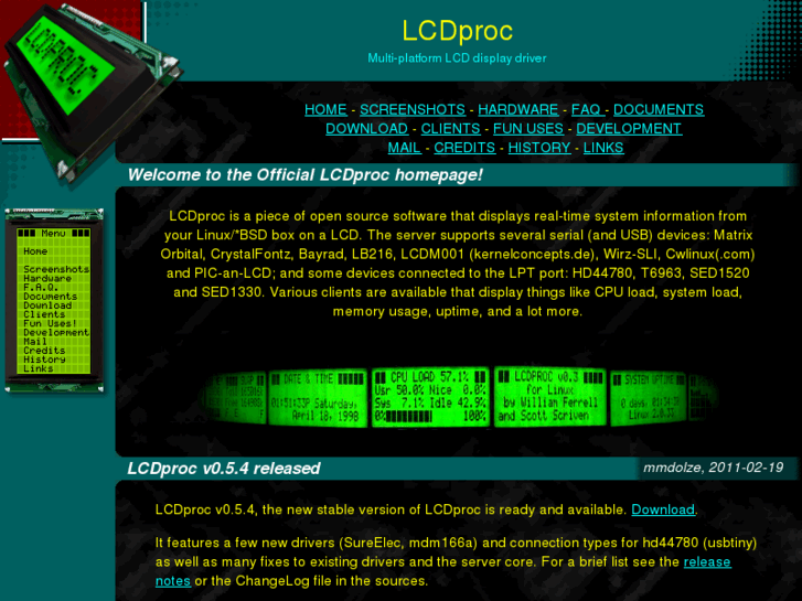 www.lcdproc.net