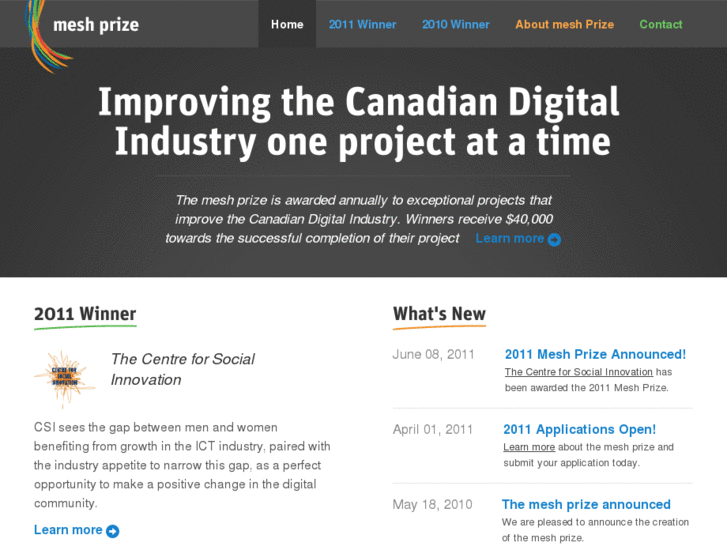 www.meshprize.org