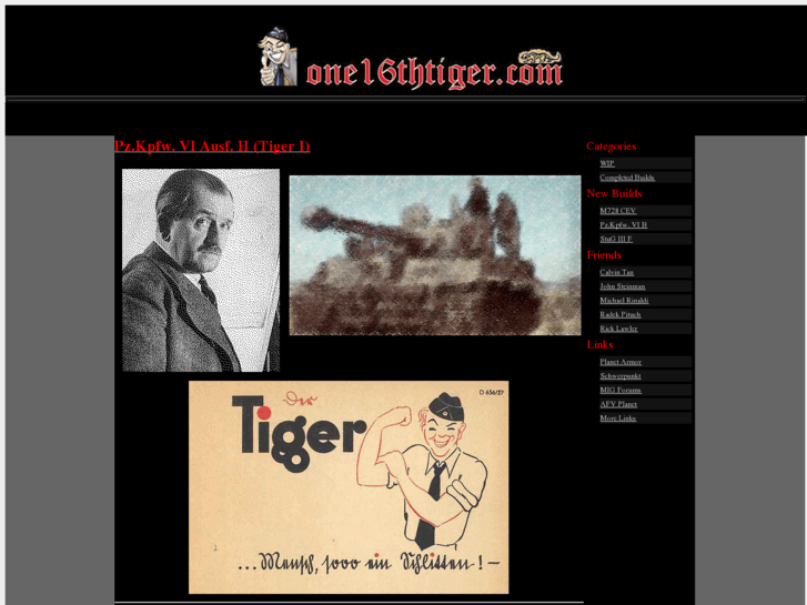 www.one16thtiger.com