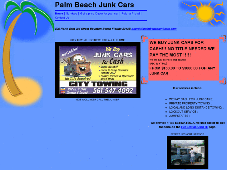 www.palmbeachjunkcars.com