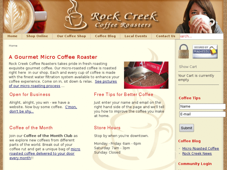 www.rockcreekcoffee.com