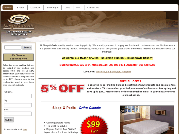 www.sleep-o-pedic.com