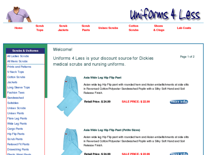 www.uniforms4less.com