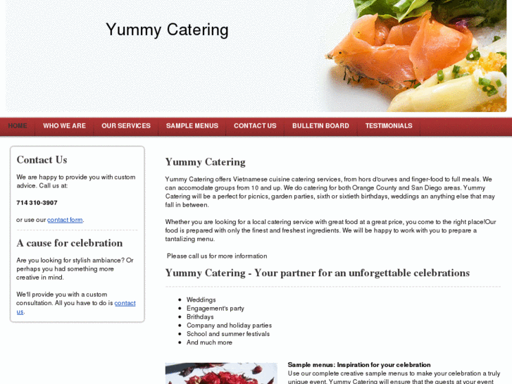 www.yummycateringpage.com