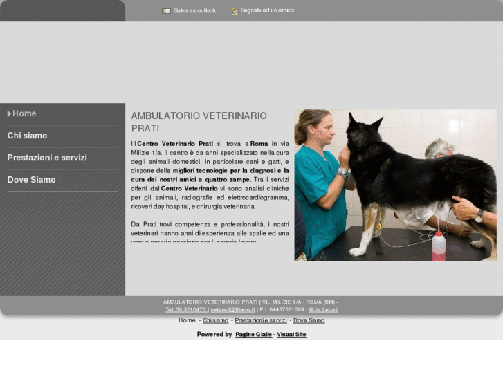 www.ambulatorioveterinarioprati.com