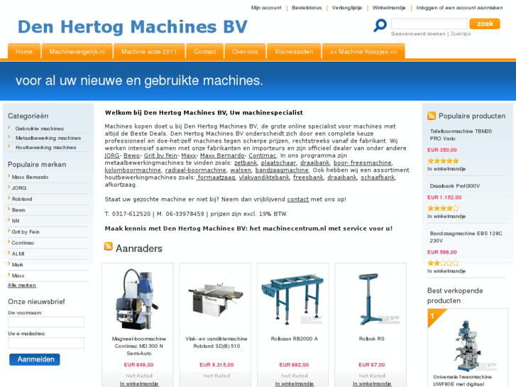 www.denhertogmachines.nl