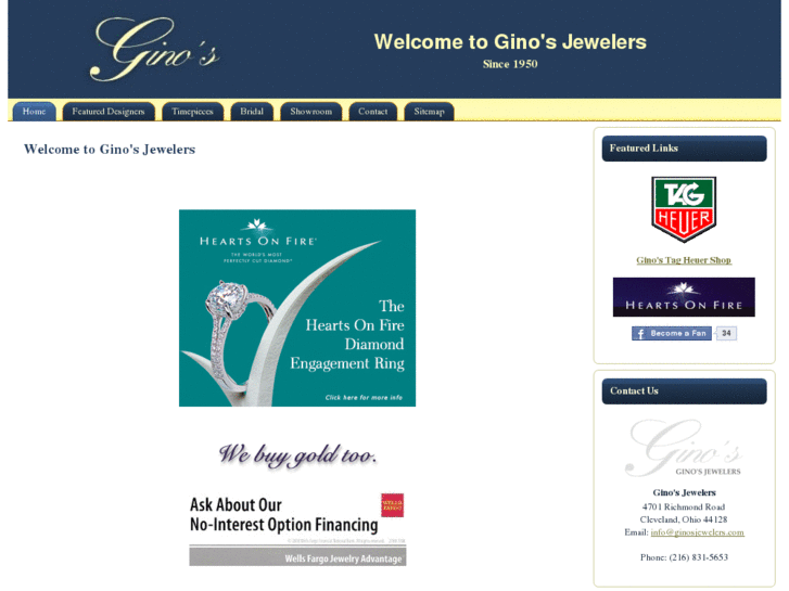 www.ginosjewelers.com