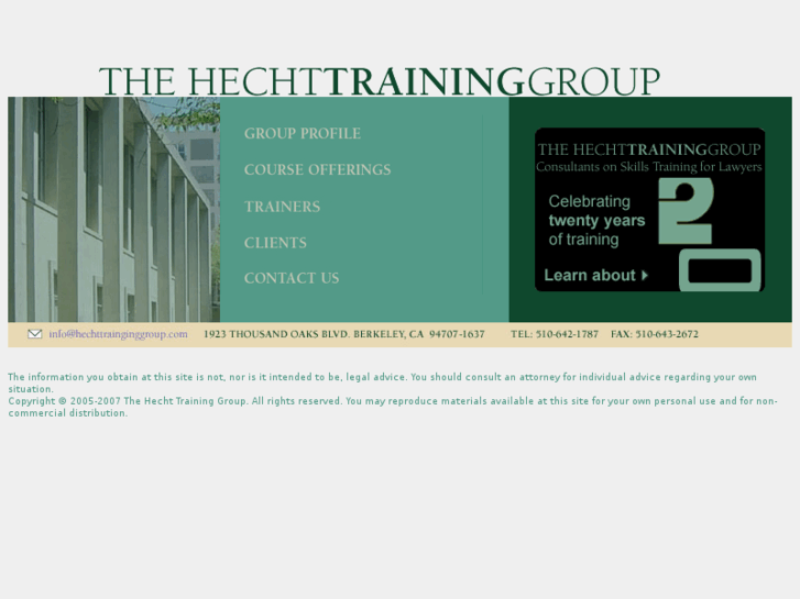 www.hechttraininggroup.com