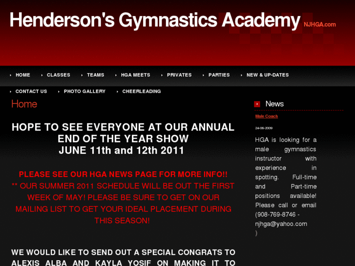 www.hendersonsgymnasticsacademy.com