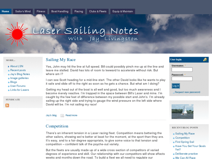 www.lasersailingnotes.com