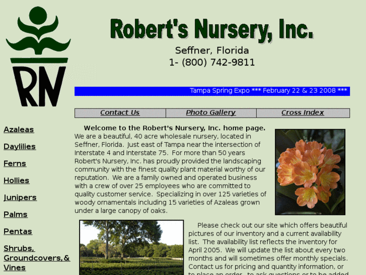 www.robertsnursery.com