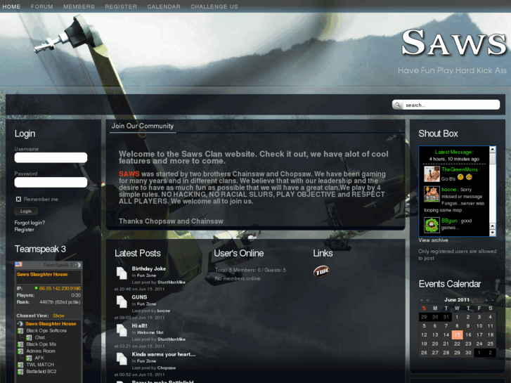 www.sawsclan.com