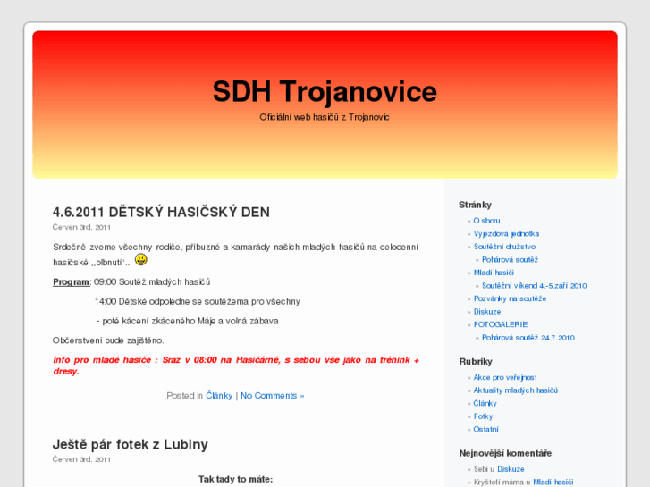 www.sdh-trojanovice.com