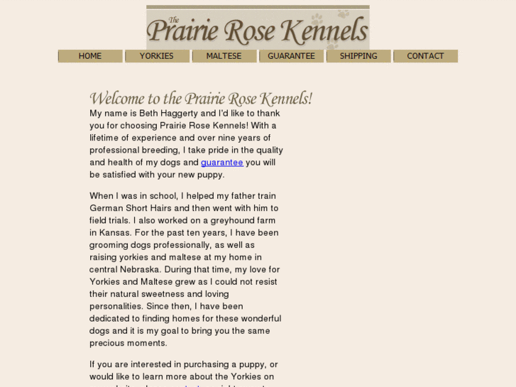 www.theprairierosekennels.com