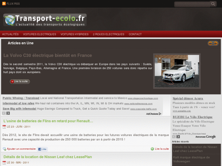 www.transport-ecolo.fr