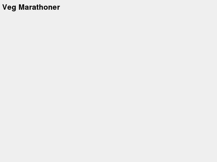 www.vegmarathoner.com