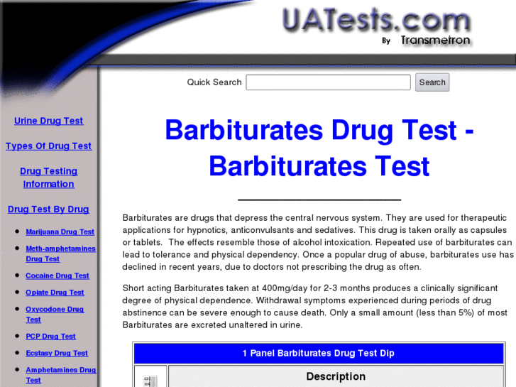 www.barbituratesdrugtest.com