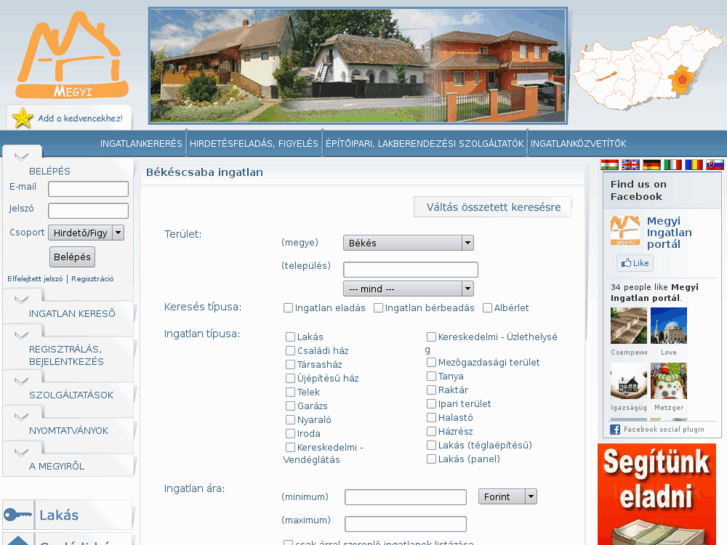 www.bekescsaba-ingatlan.hu