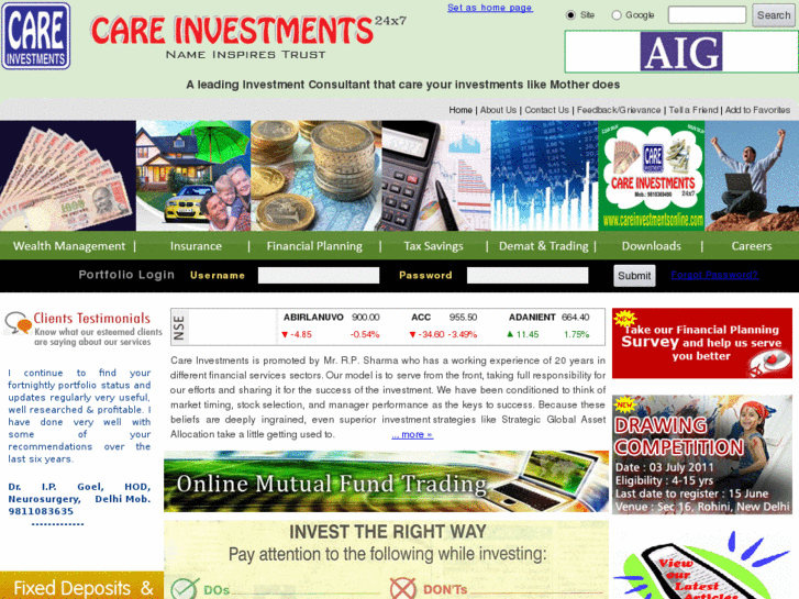 www.careinvestmentonline.com