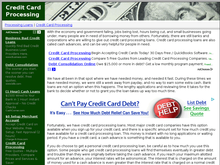 www.creditcardprocessingloans.com