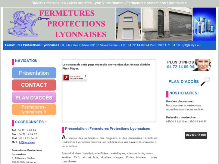 www.fermetures-protections-lyonnaises.com