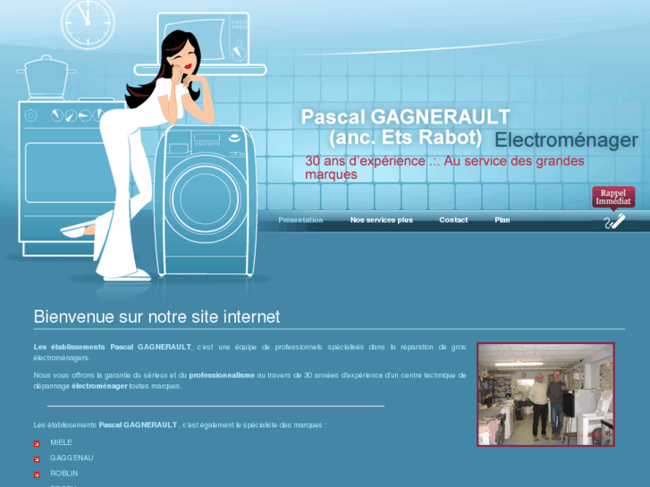 www.gagnerault-electromenager.com