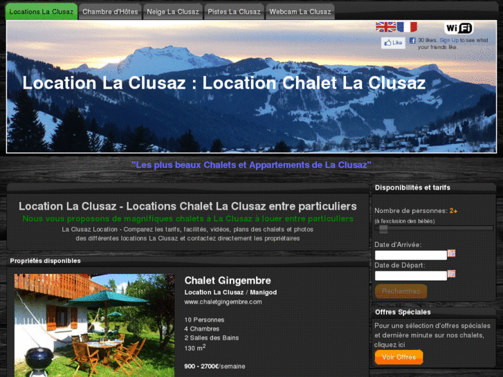 www.hotelslaclusaz.com