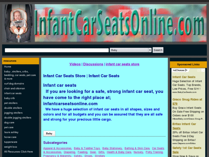 www.infantcarseatsonline.com