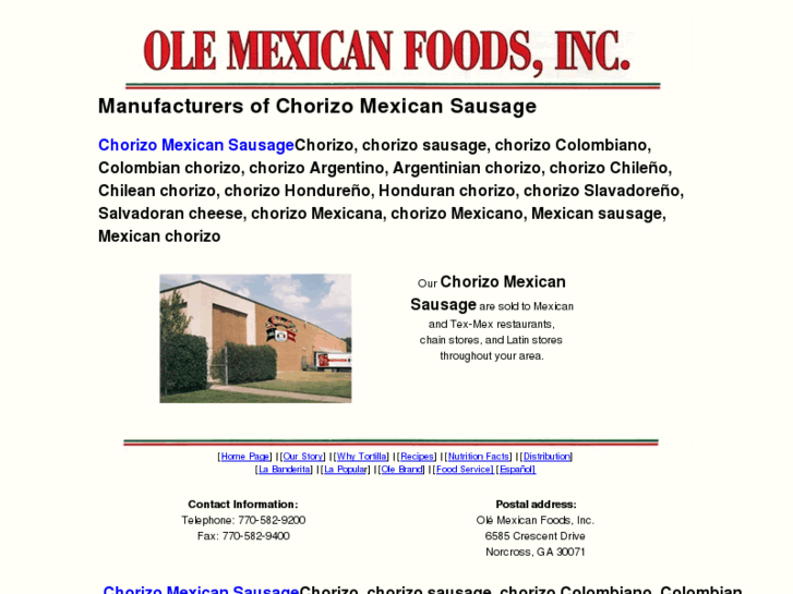 www.mexicanchorizosausage.com