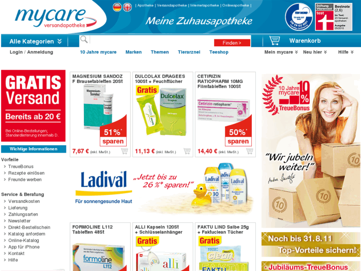 www.mycare.de