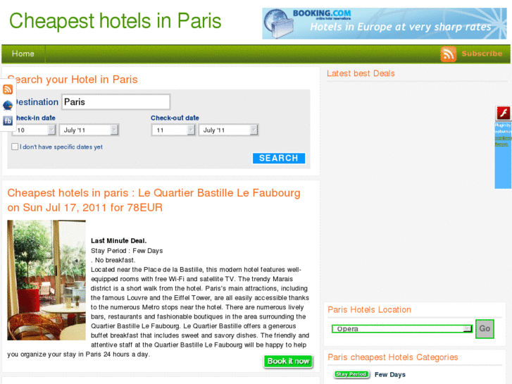 www.parischeapesthotels.com