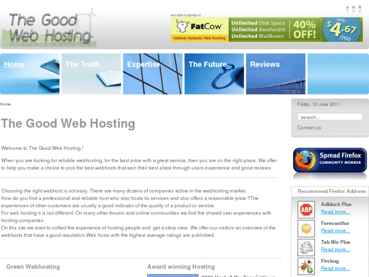 www.thegoodwebhosting.com