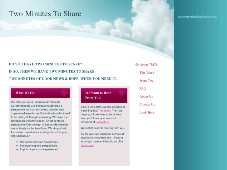 www.twominutestoshare.com