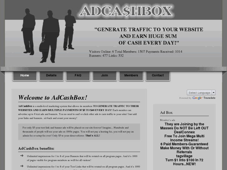 www.adcashbox.com