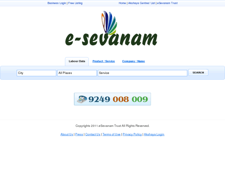www.akshayaesevanam.com