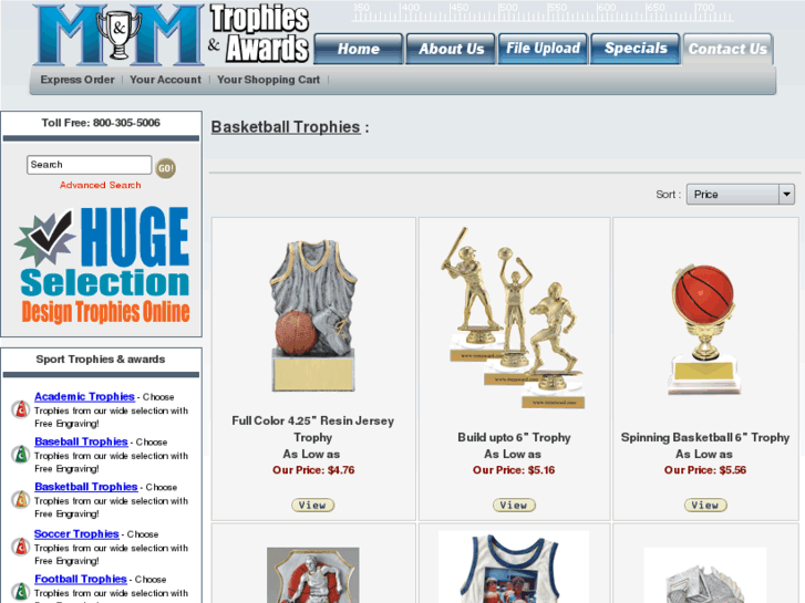 www.basketball-trophies.net