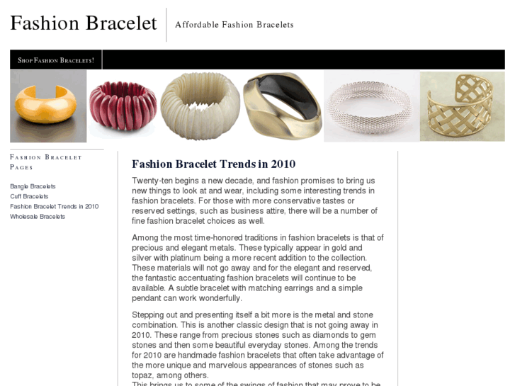 www.fashionbracelet.com