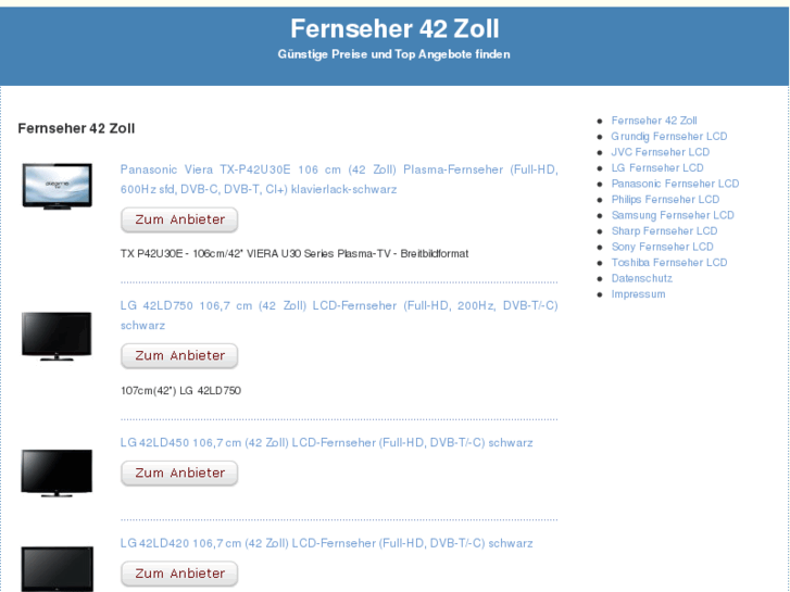 www.fernseher42zoll.de