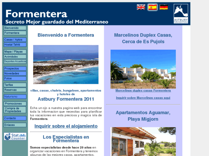 www.formenteravillas.es