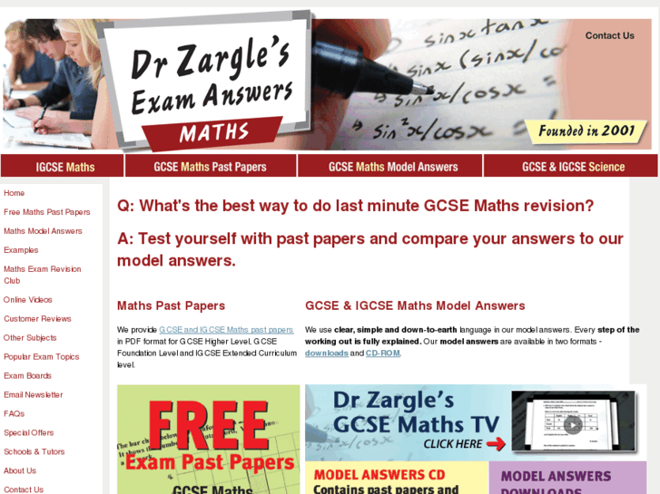 www.gcsemathspastpapers.com