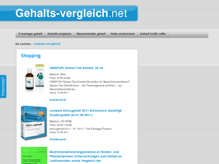 www.gehalts-vergleich.net