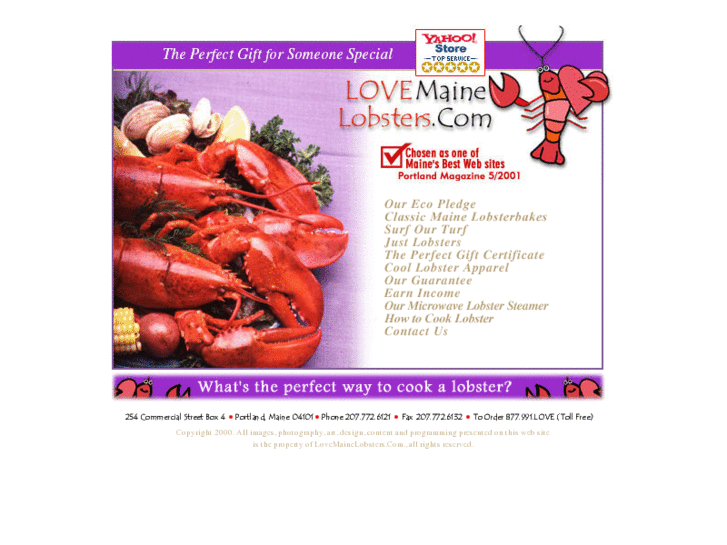 www.ilovemainelobster.com