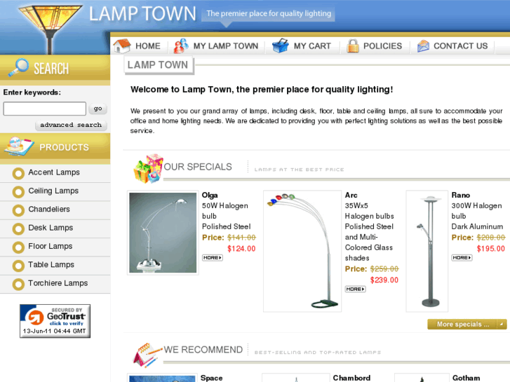 www.lamptown.com