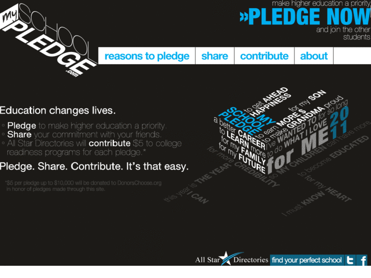 www.myschoolpledge.com