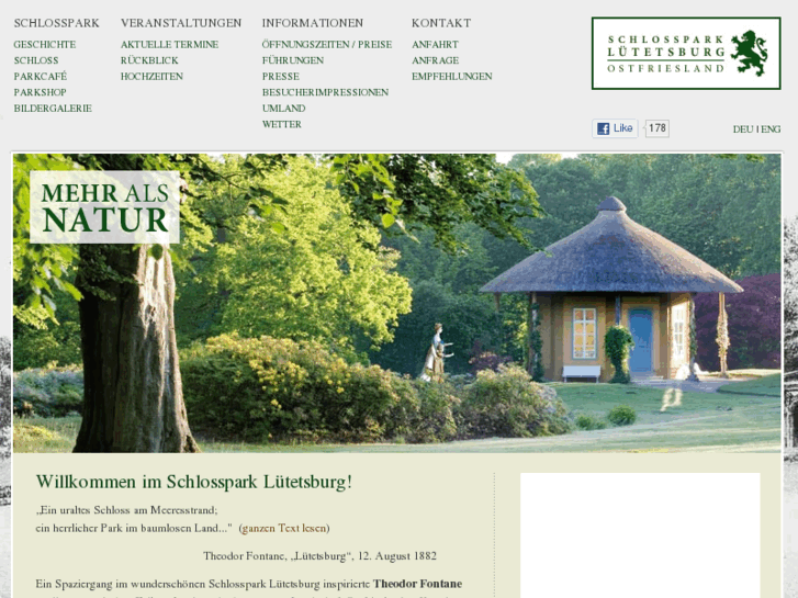 www.schlosspark-luetetsburg.de