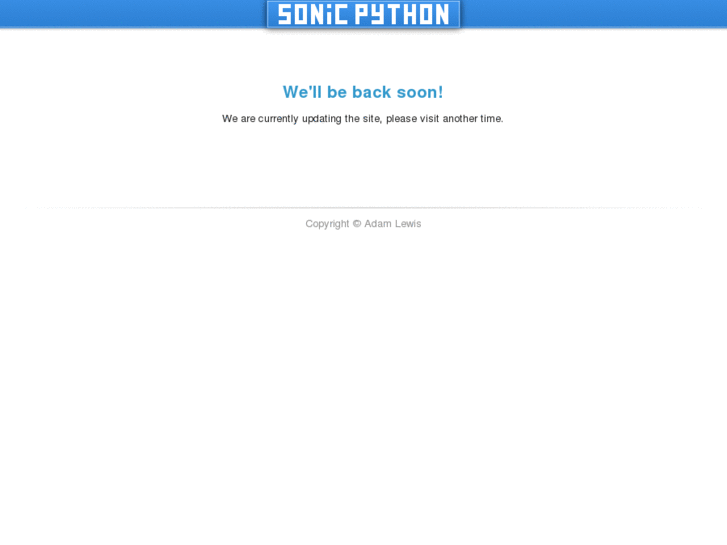 www.sonicpython.com